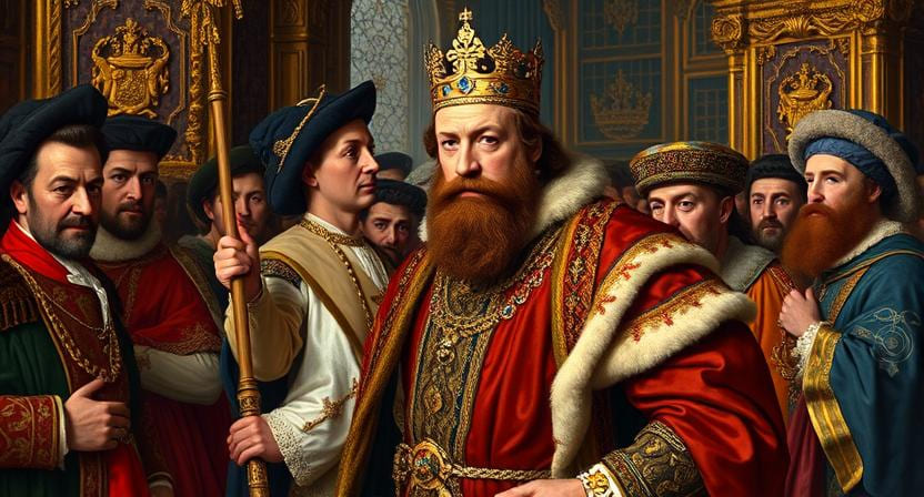 Scottish King James I returned to Scotland after 18 years of captivity at the English court